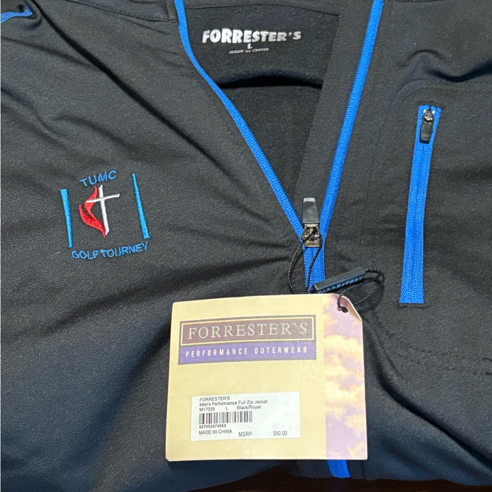 Black and Blue Performance Jacket